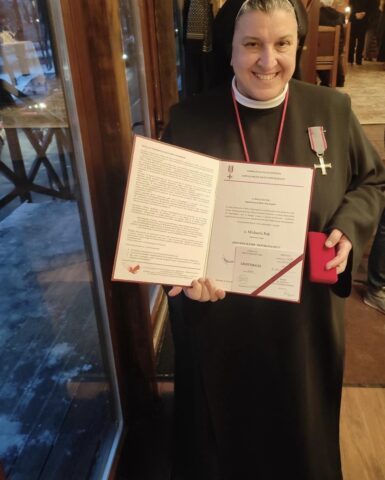 Siostra Michaela Rak nagrodzona Krzyżem Służby Niepodległości!