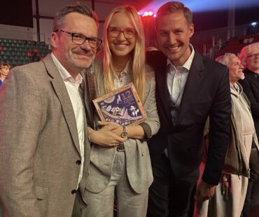 Kochani Gomułkowie i Grzegorz Kiciński - Gala Człowiek Nowej Kultury (1)