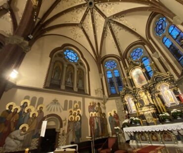 Niedziela u św. Anny w Zabrzu - zachwycające prezbiterium (1)