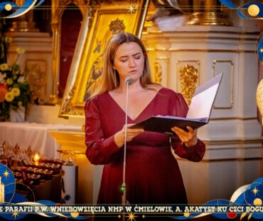700-lecie parafii w Ćmielowie - Akatyst - głos i harfa (1)