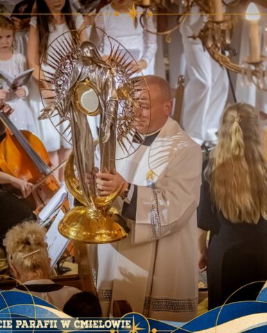 700-lecie parafii w Ćmielowie – Monstrancja Fatimska, Akatyst na głos i harfę (galeria)