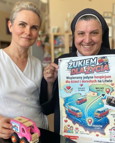 Szalona akcja – Żukiem dla Życia – wspieramy hospicjum w Wilnie