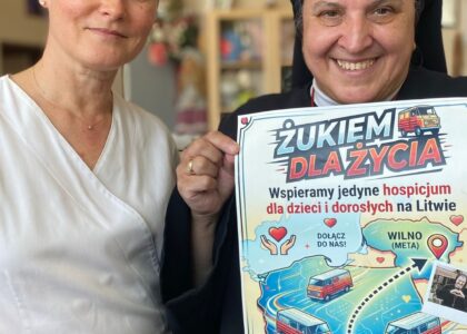Szalona akcja – Żukiem dla Życia – wspieramy hospicjum w Wilnie Szalona akcja – Żukiem dla Życia – wspieramy hospicjum w Wilnie